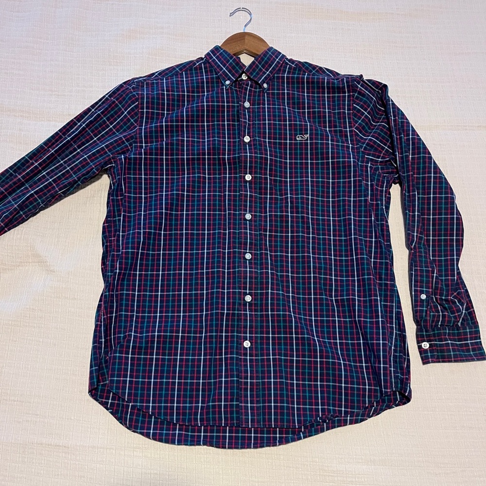 Men's Vineyard Vines Plaid Button up